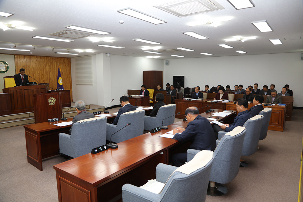 2017 10 23 양양군의회 임시회의